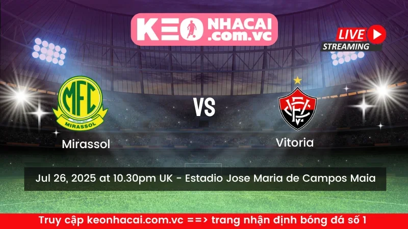 Mirassol vs Vitoria