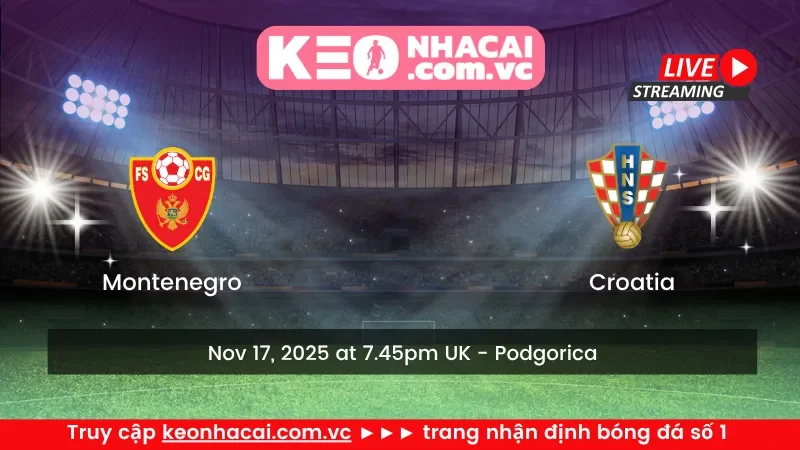 Montenegro vs Croatia