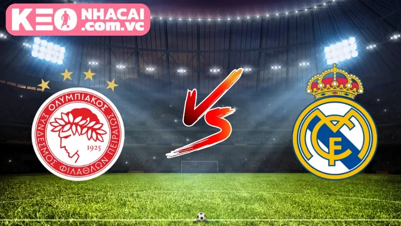Cái nhìn tổng quan về trận cầu Olympiacos vs Real Madrid