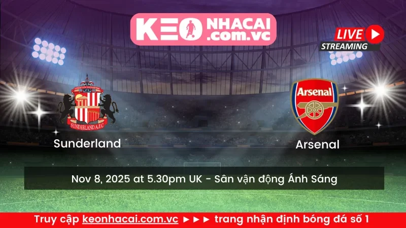 Sunderland vs Arsenal
